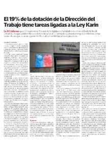 Nota Implementación Ley Karin – La Tercera